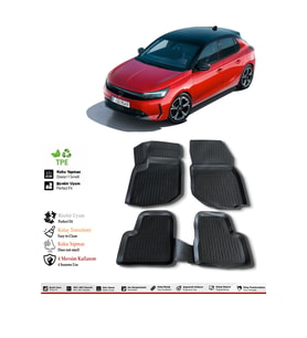 Opel Corsa F 2023 Model 4D Havuzlu Paspas