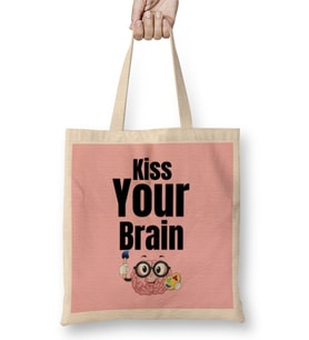 Teacher Gift-Learning Inspire-Science Student School Inspirational KIDS WOMEN Men Bez Çanta Uzun Saplı