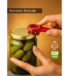 Renkli Kavanoz ve Şişe Açacağı – Pratik Akıllı Tasarım, Mutfak İçin Çok Amaçlı Ürün 1 Adet