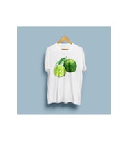 Oversize Limon Baskılı Tasarım Unisex T-shirt