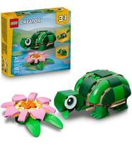 ® Creator 3’ü 1 Arada Kaplumbağa ile Nilüfer Çiçeği 31377 – 7+ için Yaratıcı Oyuncak Yapım Seti (124