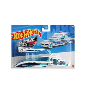 Hot Wheels Orjinal Taşıyıcı Tırlar Sea-Nıc Route Hdt06 Orjinal Hotwheels Taşıyıcı Tır Ve Araba