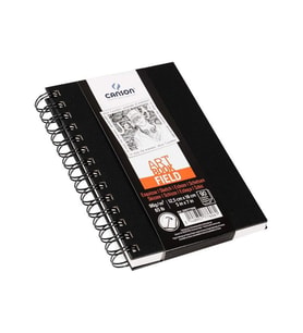 Canson Art Book Field Sert Kapak Spiralli Eskiz Defteri 96 gr. 12,5x18 cm. 90 yp. 
