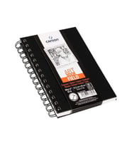 Canson Art Book Field Sert Kapak Spiralli Eskiz Defteri 96 gr. 12,5x18 cm. 90 yp. 