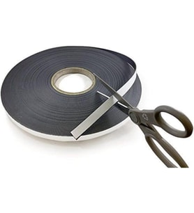 Magnet 15 Metre Yapışkanlı Şerit Mıknatıs Magnet Mıknatısı - 3M Yapışkanlı - 15 Metre Uzunluk -En 12Mm