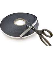 Magnet 15 Metre Yapışkanlı Şerit Mıknatıs Magnet Mıknatısı - 3M Yapışkanlı - 15 Metre Uzunluk -En 12Mm