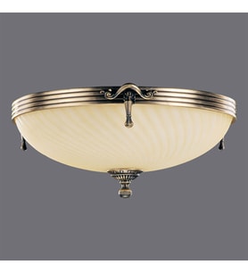 Avize Çarşısı Omega  Ananas Camlı Eskitme Plafonyer Avize BS.3035-52-45 A