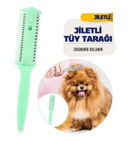 ModaCar Medium Kedi Köpek Jiletli Tüy Alma Tarağı