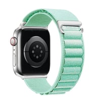 Apple Watch 44/45/46/49mm Kordon Naylon Mountain Band 74 2/3/4/5/6/se/7/8/9/10/1 (Turkuaz)