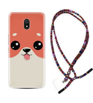 Xiaomi Redmi 8A 8 Pro 9C 9T 10C 11T Pro Kılıf Boyun Asklı Rasta Silikon Sevimli Köpek 1731