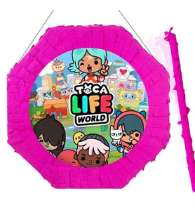 Pinyata TOCA BOCA sopalı 42 cm sopalı