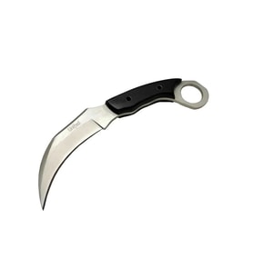 United Claw Cutter Karambit Uk 1 Siyah Outdoor Bıçak 17cm - Kılıflı, Plastik Sap
