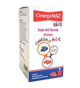 Omeganaz Kids Balık Yağı Portakallı 150 ml