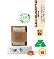 Kabak Lifli Argan Yağlı Sabun 130 gr  Peeling Etkili, Nemlendirici ve Arındırıcı Sabun