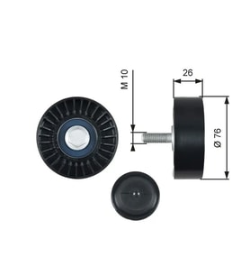 GATES T36485 Alternator Gergi Bilyasi 03F145276