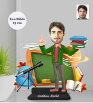 Kişiye Özel Öğretmen Erkek Ahşap Eco Biblo -18