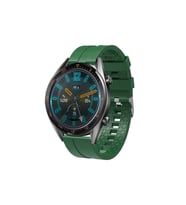 Huawei Watch GT 3 46mm Uyumlu Kordon Silikon Yumuşak Esnek Sportif KRD-23 Kayış