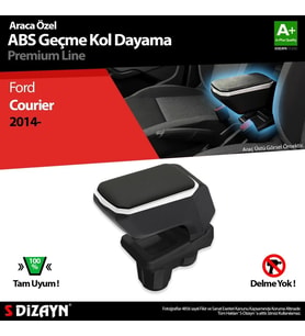 Courier Uyumlu Kol Dayama Kolçak Geçmeli ABS Gri 2014 Üzeri Parça