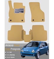 RENAULT TWİNGO (1993-2012) Uyumlu EVA Paspas Tam Set–Oto Paspas,Araca Özel,Kolay Montaj