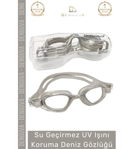 Premium Ayarlanabilir Kayış Su Geçirmez Uv Işını Koruma Silikon Plastik Antifog Kutulu Deniz Gözlüğü