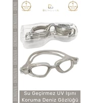 Premium Ayarlanabilir Kayış Su Geçirmez Uv Işını Koruma Silikon Plastik Antifog Kutulu Deniz Gözlüğü
