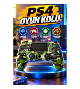 Android Uyumlu Kablosuz Titreşimli Joystick Oyun Kolu – Ergonomik Yapı ve Gelişmiş Analog Stick