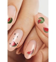 Lexroo Karpuz Tırnak Dövmesi, Tırnak Tattoo, Nail Art, Tırnak Sticker