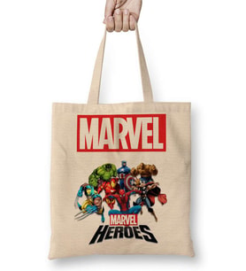 Marvel 01 Bez Çanta Uzun Saplı
