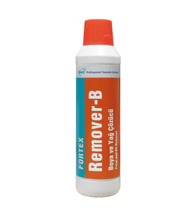 Fortex Remover-B Boya, Doğal ve Madeni Yağ Lekeleri İçin Leke Çözücü - 500 Ml.