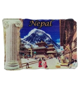 Nepal Temalı Sütun Magnet (Karışık)