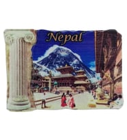 Nepal Temalı Sütun Magnet (Karışık)