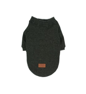 Pawstar Kedi ve KÜÇÜK Köpek Haki Triko Sweat XL Sırt38cm Göğüs55cm Boyun34cm