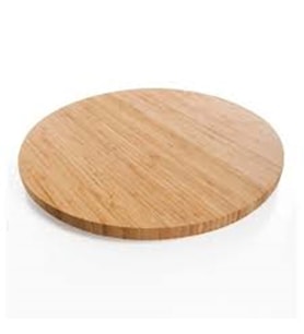 BAMBOO AYAKLI YUVARLAK SUNUMLUK 27X1,2CM BÜYÜK