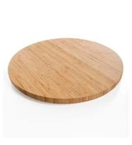 BAMBOO AYAKLI YUVARLAK SUNUMLUK 27X1,2CM BÜYÜK