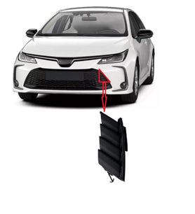 Toyota Corolla Ön Tampon Çeki Kapağı Izgaradaki 2019-2020-2021-2022