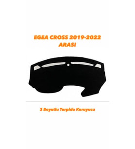 EGEA CROSS 2019-2022 ARASI 3 BOYUTLU HALI TORPİDO KORUYUCU