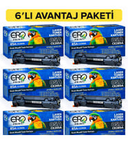 HP Laserjet Pro P1102 Muadil Toner - 6'lı Avantaj Paket