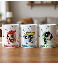 power puf girls kişiselleştrlebilir kupa bardaklar