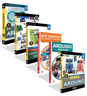 KODLAB YAYIN ARDUİNO PROGRAMLAMA EĞİTİM SETİ (Siyah - Beyaz)