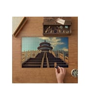 Cennet Tapınağı - Pekin Tasarımı 240 parça Ahşap Puzzle Ahşap Kutuda MP07026