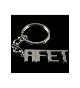 Afet İsimli Anahtarlık