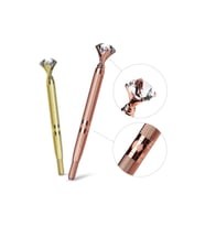 Taşlı Microblading Kalem Rose Gold