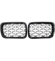 Bavyera Bmw 3 Serısı 1997-1999 E36 Dıamond Panjur (Böbrek) Pıano Black Çerçeve