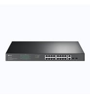 Tp-lınk Tl-sg1218mp 16 Port Gıgabıt+ 2x1gb Rj45/2xsfp Combo 250 Metre Poe Mesafe 250w Rackmount Swıt