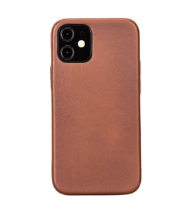 Apple iPhone 12 mini Uyumlu Deri Arka Kapak ROCK RST2EF Taba