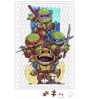 Ninja Turtles Ninja Kaplubağalar Puzzle 240 Parça Yapboz