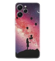 Xiaomi Redmi 12 128 GB 4 GB Ram Kılıf Desenli Silikon Flowers Cat 2 1349