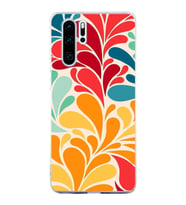 PrintiFy Huawei P30 Pro ile Uyumlu 1mm Slim Fit Retro Renkler 5 Baskılı Şeffaf  Kılıf