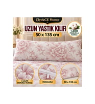 Yastık kılıfı 50x135 %100 pamuklu 1 adet