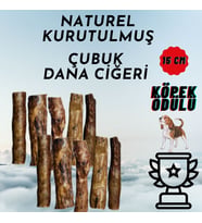 Naturel Kurutulmuş Çubuk Dana Ciğeri 150 Gr